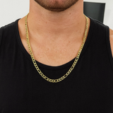 Stainless Steel 5mm Figaro Chain – 24”