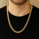 Stainless Steel 9mm Cuban Link Chain - 24”