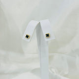Black Clover Stud Earrings