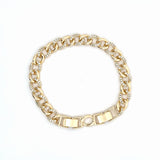 Pavé Curb Link Bracelet
