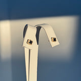 Black Clover Stud Earrings