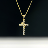 Radiant Faith Cross Necklace