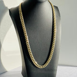Stainless Steel 9mm Cuban Link Chain - 24”