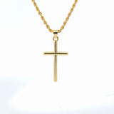 Crucifix on Rope Chain