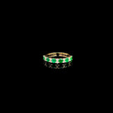 Emerald Diamond Ring