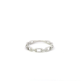 Diamond Link Ring
